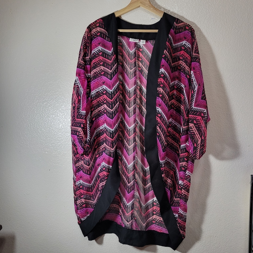 Cato kimono Sheer Cover Up